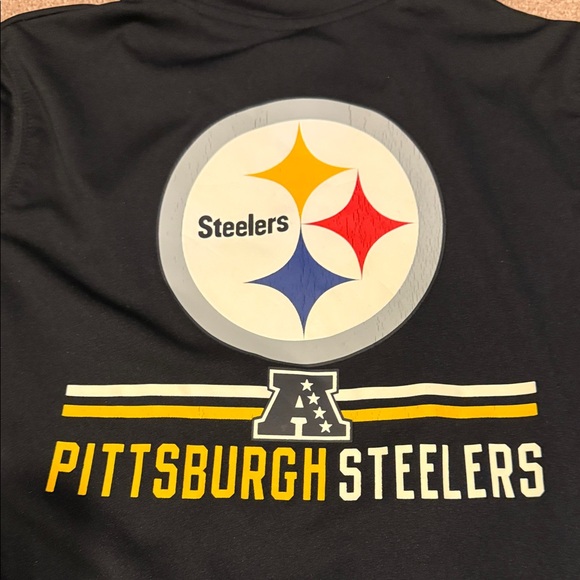 NFL Steelers Kids Black Pullover Hoodie - Picture 6 of 6